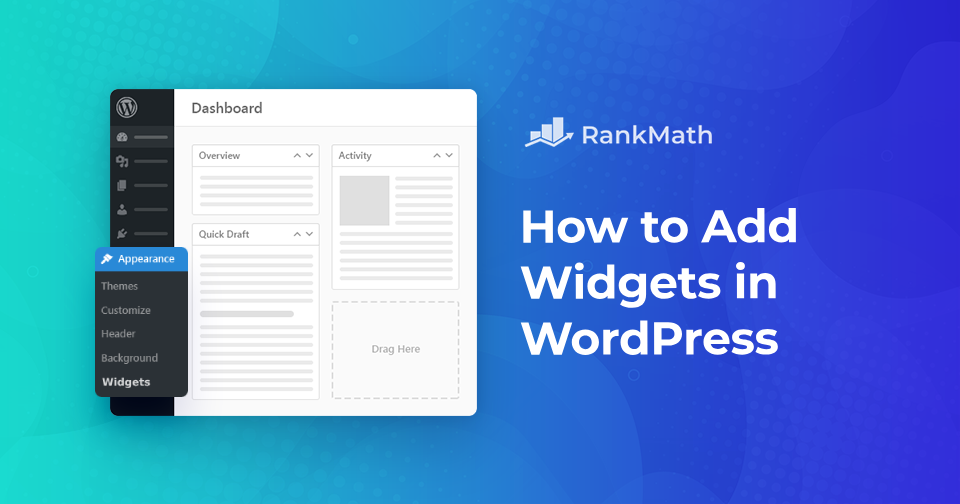 How to Add Widgets in WordPress
